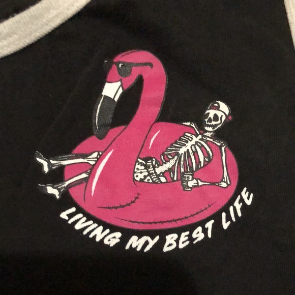 ARSENIC | Mens Medium Black Tank-Top | “Living My Best Life” - Picture 2 of 3